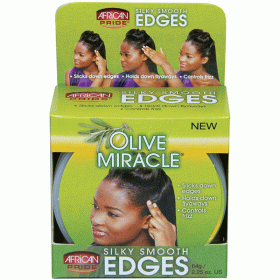 African Pride Olive Miracle Silky Smooth Edges 2.25oz